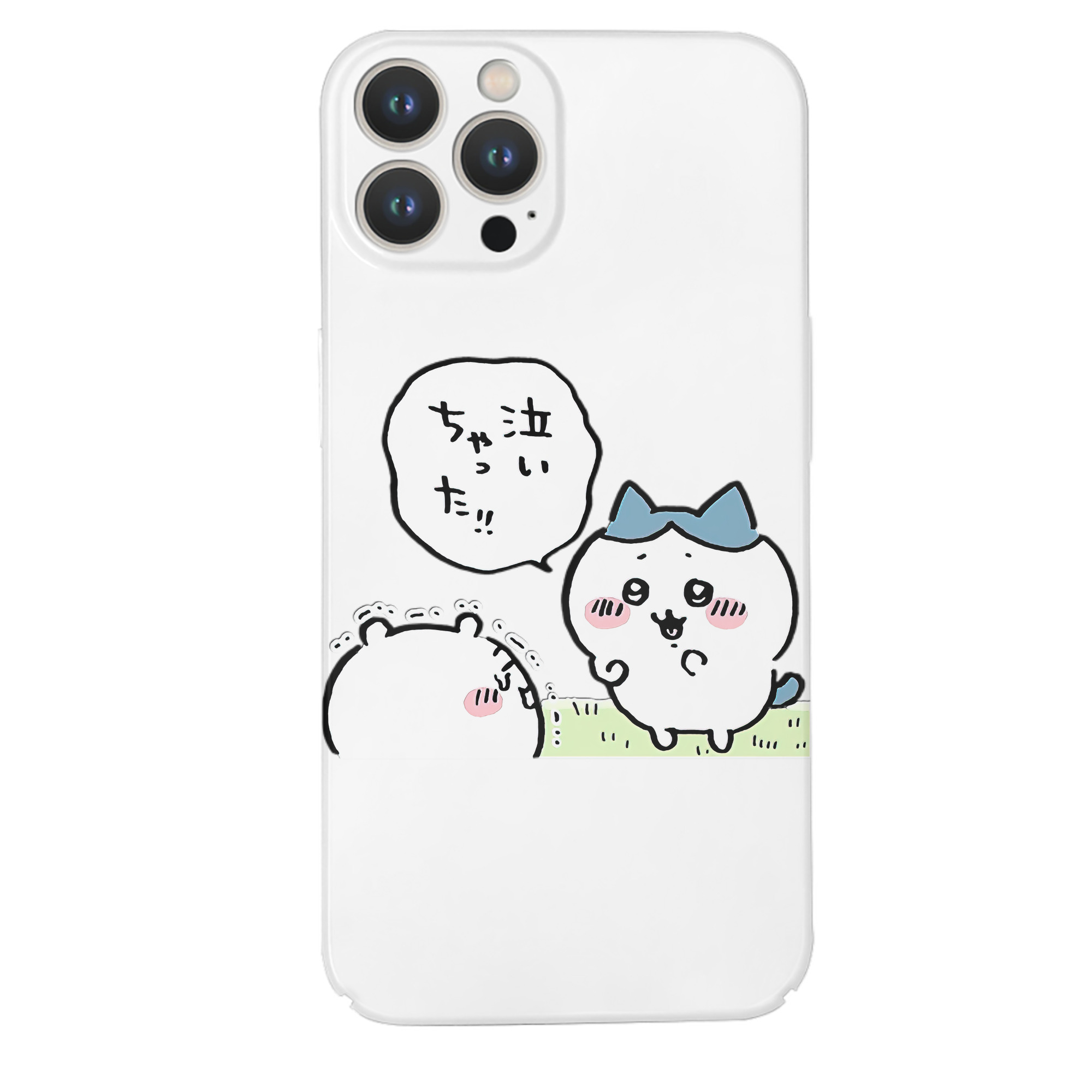 （画像用） ちいかわ ハチワレ Chii-kawa hachiware 【iPhone 14シリーズ対応】ハードケース